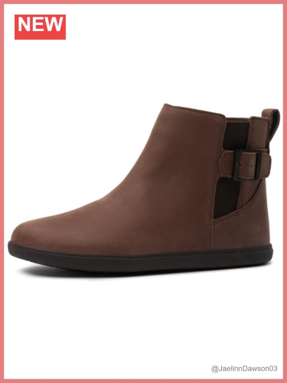 Tari II Chelsea Boot Full Grain Leather Zero Drop Ankle Bootie